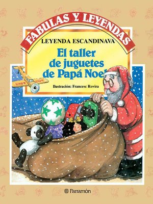 cover image of El taller de juguetes de Papá Noel